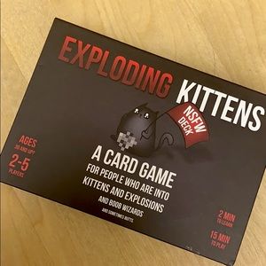Exploding Kittens Card Game NSFW Deck
